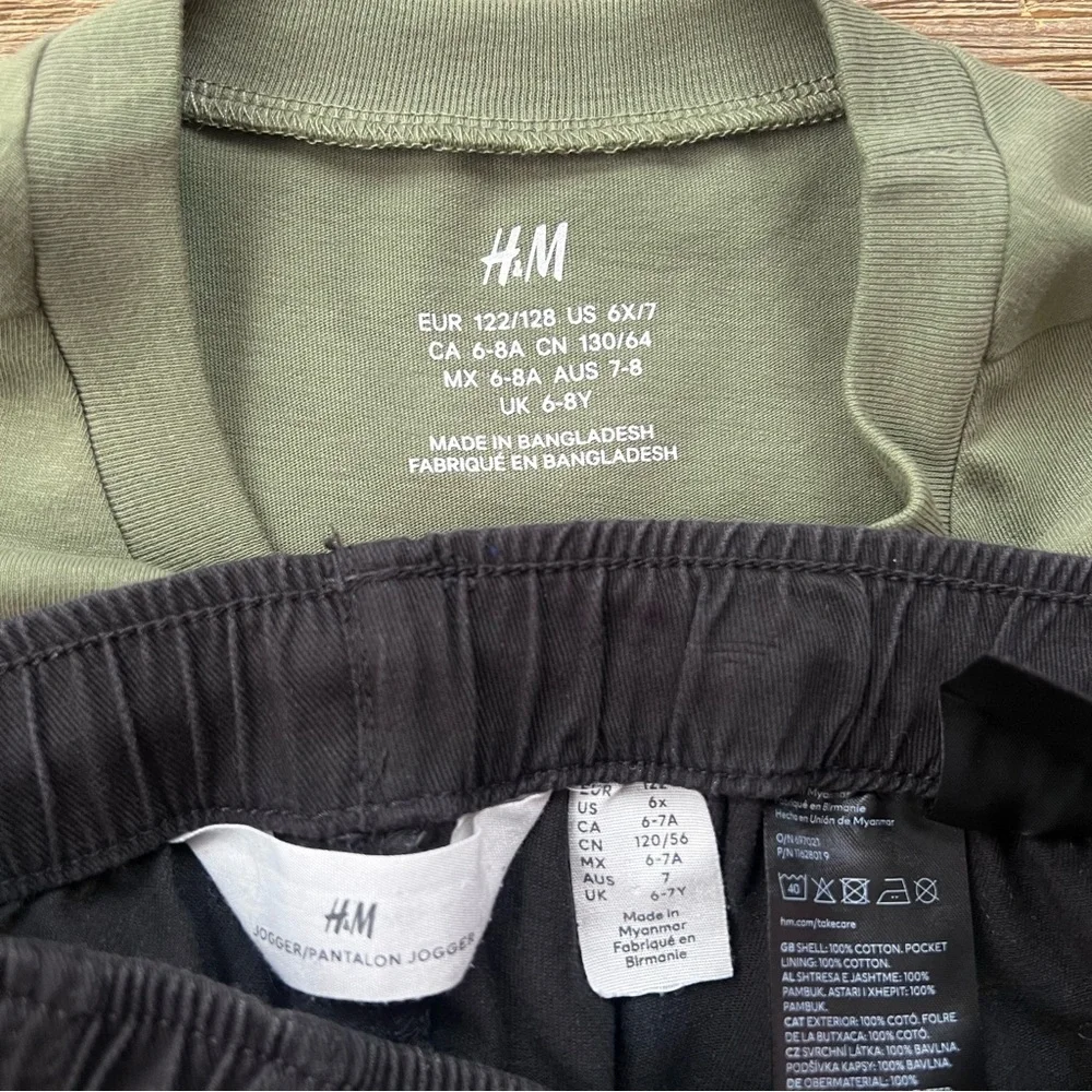 H&M Tee Shirt & Joggers Outfit